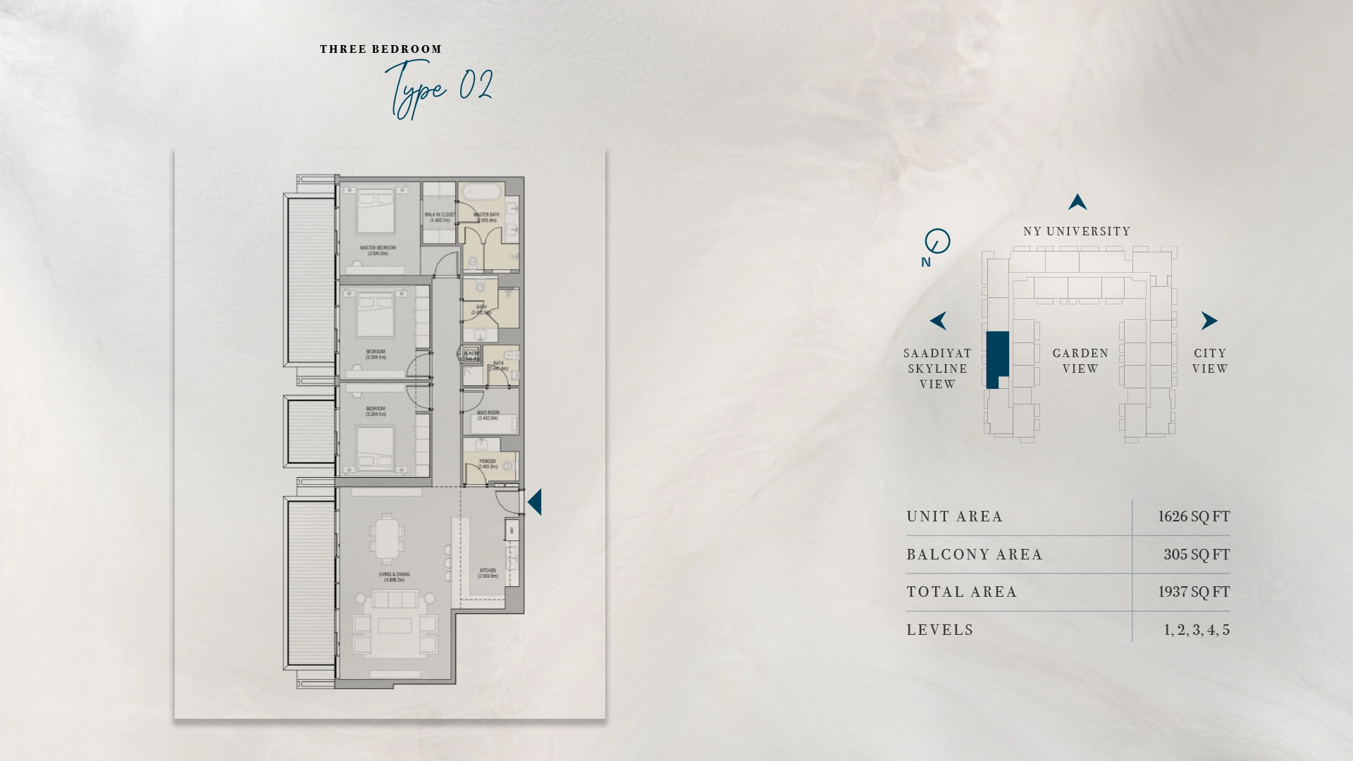 3 BR - Type C